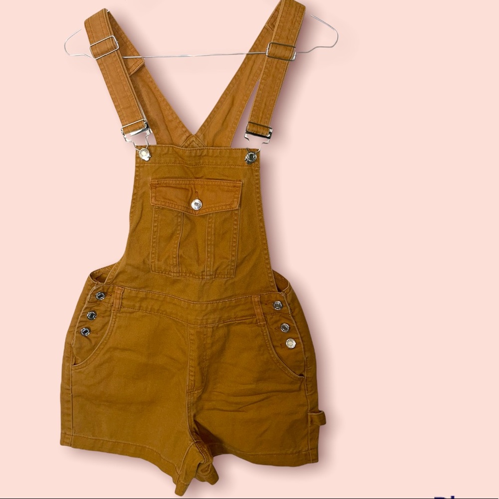 Tan work overalls size small